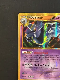 Pokemon - Dusknoir Secret Rare - Plasma Blast - 104/101 - Near Mint/NM - Image 5