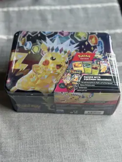 Pokemon TCG: Fall 2024 Collector Chest (Surging Sparks Theme) Pikachu Lunch Box - Image 1
