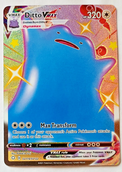 Pokemon TCG: Ditto VMax Shining Fates SV119/SV122 MINT - Image 1