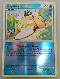Psyduck 74/102 Reverse Holo Triumphant Pokemon TCG - LP - Image 1