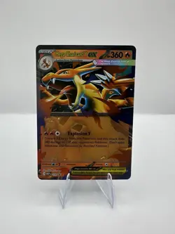 Pokemon TCG Mega Charizard Y EX 030 MEP Regular EX 360 HP Card - Image 1