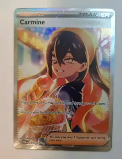 Pokemon Twilight Masquerade Carmine Special Illustration Rare 217/167 - Image 1