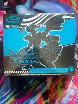 Pokemon TCG Scarlet & Violet Black Bolt Elite Trainer Box ETB Factory Sealed - Image 1