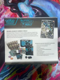 Pokemon TCG Scarlet & Violet Black Bolt Elite Trainer Box ETB Factory Sealed - Image 2