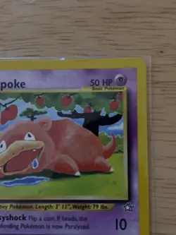Pokemon TCG Slowpoke Neo Genesis 73/111 Common Basic 50 HP Regular Unlimited - Image 3