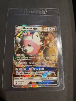 Bewear GX SM34 Pokemon Promos Black Star Promo Full Art Holo Stage 1 210 HP - Image 1