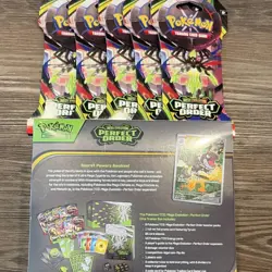 Pokemon Perfect Order Elite Trainer Box ETB + 5 Booster Packs Sealed TCG - Image 2