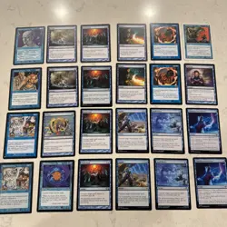 Magic the Gathering MTG Blue Counter Spells Lot 24 Cards Mana Leak Spell Pierce - Image 1