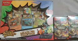 Pokemon Ascended Heroes Deluxe Pin Collection + Perfect Order Booster Bundle(s) - Image 1