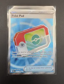 Poke Pad 113/088 Full Art Ultra Rare Mega Evolution: Perfect Order Pokemon TCG - Image 1