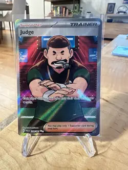 Pokemon TCG Judge Scarlet & Violet: Paldean Fates 228/091 Holo Ultra Rare - Image 1
