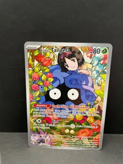 Erika's Tangela 218/217 Illustration Rare ME: Ascended Heroes Pokemon TCG NM - Image 1
