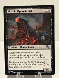 Morbid Opportunist 464 U Foundations Jumpstart NM MTG - Image 1