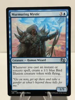 Murmuring Mystic 107 U Foundations Jumpstart NM MTG - Image 1