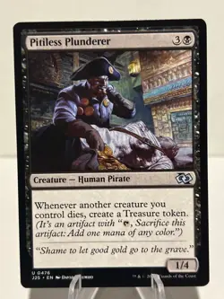 Pitiless Plunderer 476 U Foundations Jumpstart NM MTG - Image 1