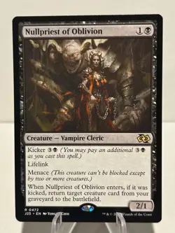 Nullpriest of Oblivion 472 R Foundations Jumpstart NM MTG - Image 1
