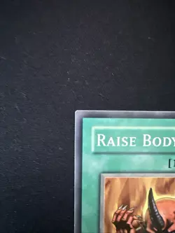 Raise Body Heat LOB-097 1st Edition Yu-Gi-Oh LOB Common Card LP - Image 2