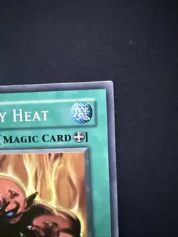 Raise Body Heat LOB-097 1st Edition Yu-Gi-Oh LOB Common Card LP - Image 3