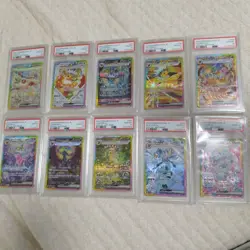 PSA 10 Eeveelution SAR 10 Set Pokemon Card Original One Owner Submission - Image 1