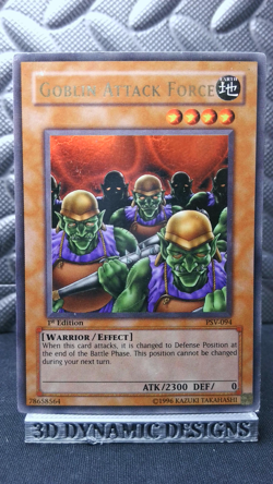 | Yugioh Goblin Attack Force PSV-094 1st Ed Ultra Rare Pharaohs Servant HP 🔥 | - Image 1