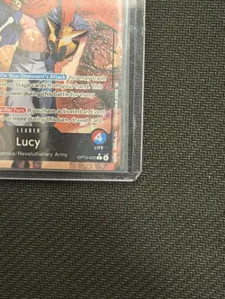 OP15-002 Lucy Alt Art Leader Adventure on KAMI's Island One Piece TCG English - Image 2