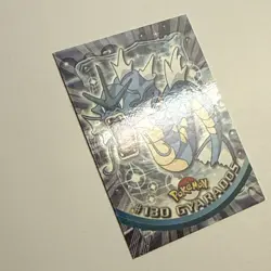 Pokemon Card Gyarados #130 TOPPS Series 3 TV Animation Non Holo Blue Logo - LP - Image 2