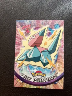 Topps Series 3 Pokemon TV Animation Card #137 Porygon - Non-Holo/Regular - Image 1