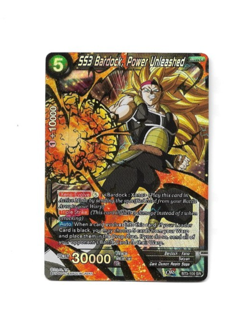 Dragon Ball Super Card Game SS3 Bardock, Power Unleashed BT4-109 SR Foil NM - Image 1