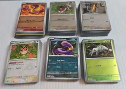 Pokemon 300 Card Reverse Holo Holographic New Cards Bulk Lot New - Image 1