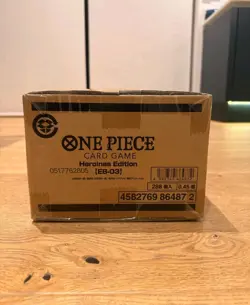 One Piece Card Game EB-03 Heroines Edition Japanese Sealed Case 12 Booster Box - Image 4