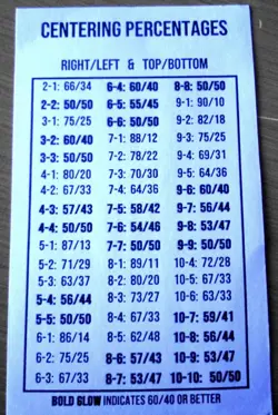 Trading Card grading centering tool for TCG Pokemon MTG Sports Cards collectable - Image 4