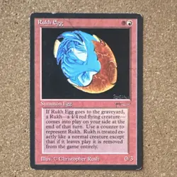Rukh Egg, Creature, Arabian Nights, Magic the Gathering, Christopher Rush - Image 1