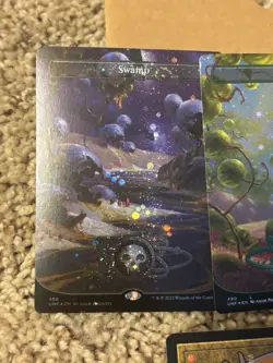 MTG Unfinity Land Lot Galaxy Foil (PLAINS, MOUNTAIN, SWAMP, ISLAND, FOREST) - Image 2