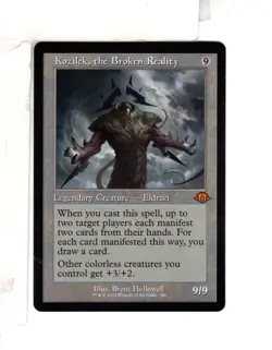 MTG SkeenAB Kozilek the Broken Reality RETRO FRAME from MH3. NM. - Image 1