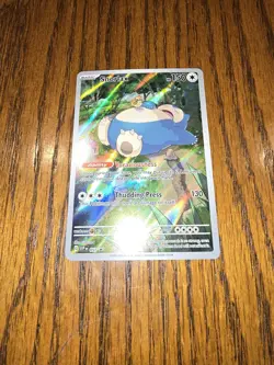 Pokemon TCG Snorlax SVP 051 Scarlet & Violet 151 Promo NM - Image 1