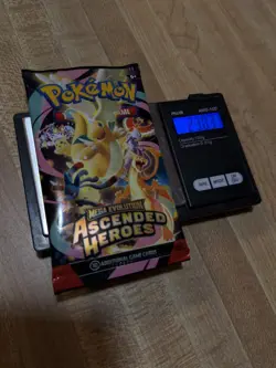 Extremely Heavy Pokemon Ascended Heroes Booster Pack Potential God PackU Sealed - Image 1