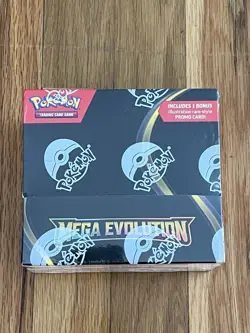 Pokemon TCG Mega Evolution Enhanced Booster Box Factory Sealed - Image 1