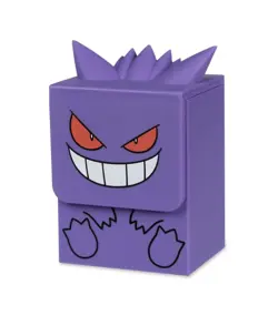 New Pokemon Center Gengar Silicone Deck Box Pokemon TCG Magnetic Closure Sealed - Image 1