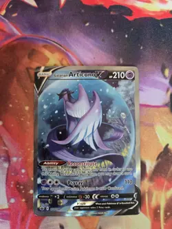 Galarian Articuno V - 170/198 Chilling Reign Alternate Art Pokemon - NM - Image 1