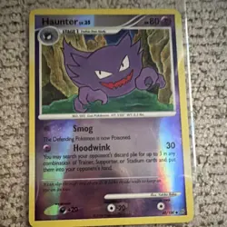 Pokemon TCG Haunter 40/100 Stormfront reverse Holo 2008 English - Image 1