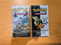 Pokemon TCG Black & White Preview + Sampling Packs - 2 Pack Lot Factory Sealed - Image 1