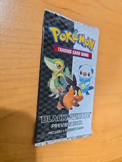 Pokemon TCG Black & White Preview + Sampling Packs - 2 Pack Lot Factory Sealed - Image 2