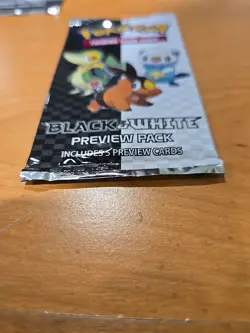 Pokemon TCG Black & White Preview + Sampling Packs - 2 Pack Lot Factory Sealed - Image 4