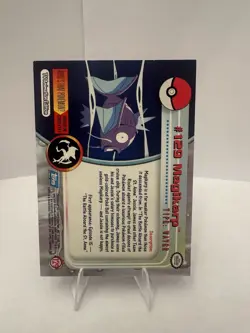 Pokemon TCG Magikarp Topps #129 Blue Logo TV Animation Edition - Image 2