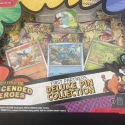 Pokemon Ascended Heroes First Partners Deluxe Pin Collection Brand New ￼ - Image 3