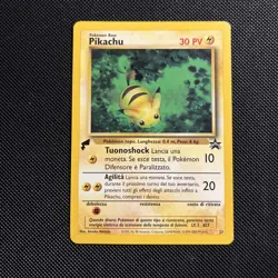 Pokemon TCG Pikachu Black Star Promo 27 Italian Pikachu World Collection - Image 1