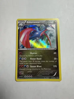 Salamence 57/108 Holo Rare Pokemon Roaring Skies NM - Image 1