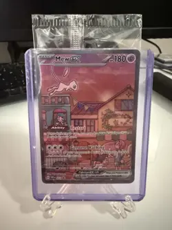 Pokemon TCG Mew EX Promo 053 Scarlet & Violet Promo NM SEALED - Image 1