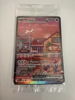 Pokemon TCG Mew EX Promo 053 Scarlet & Violet Promo NM SEALED - Image 4