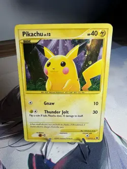 Pokemon TCG Pikachu 112/11 Holo Tare Rising Rivals 2009 - Image 1